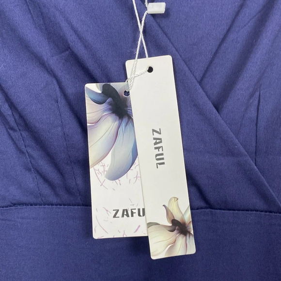 Zaful Navy A Line Dress - Picture 12 of 13